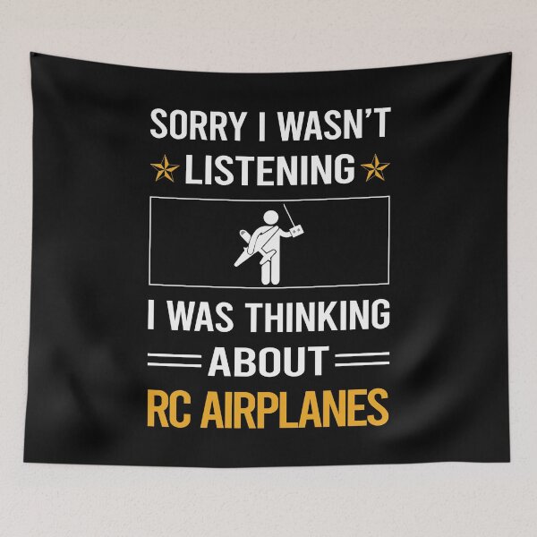 Item preview, Funny Listening RC Airplane Airplanes Plane Planes designed and sold by jiggleterrified.