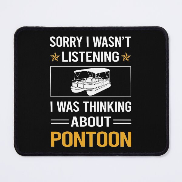 Item preview, Funny Listening Pontoon Pontooning designed and sold by jiggleterrified.
