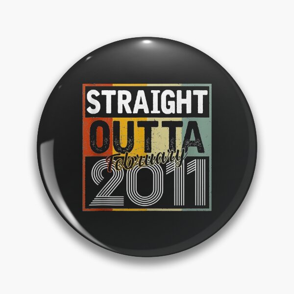 Item preview, Straight Outta February 2011 Boy Girl Vintage 11th designed and sold by Siosaia88.