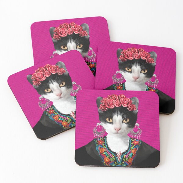 Item preview, Frida Cathlo Mexican Pink designed and sold by Jaime Ortiz.