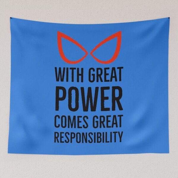 Item preview, With Great Power comes Great Responsibility designed and sold by Tarun Bisht.