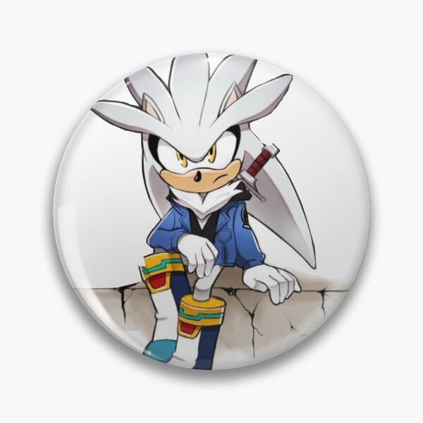 Item preview, Silver The Hedgehog Future Trunks Design designed and sold by NeonStar.