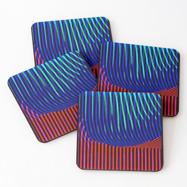 Item preview, RED / BLUE wavy edit designed and sold by animalwithclo.