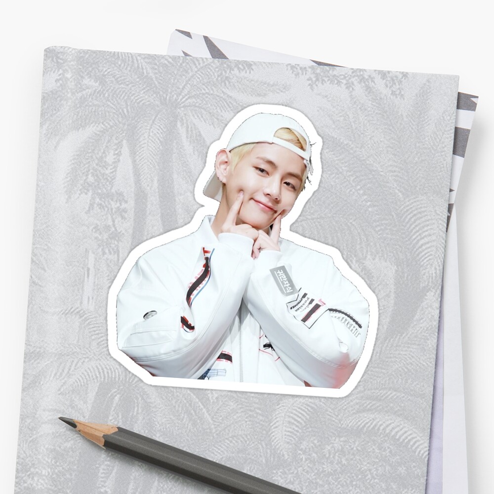  taehyung  Stickers  by blockb Redbubble