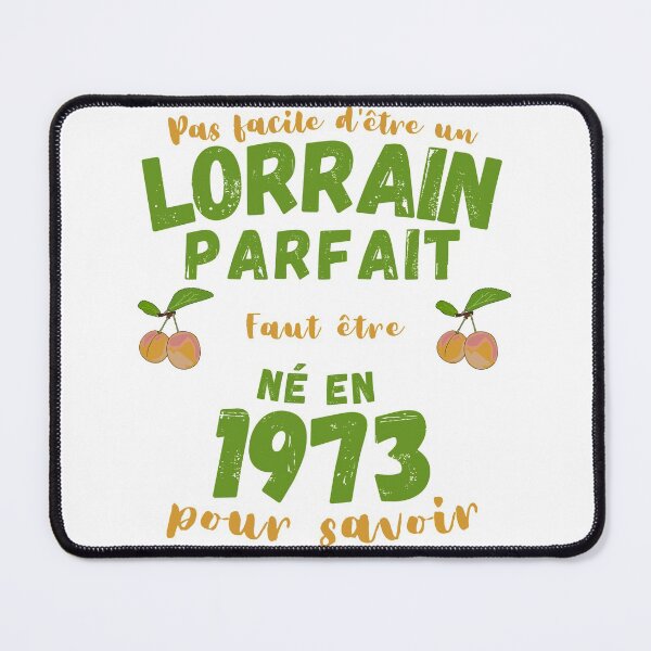 Item preview, Gift for men from Lorraine humor birthday 1973 designed and sold by RomualdGR.