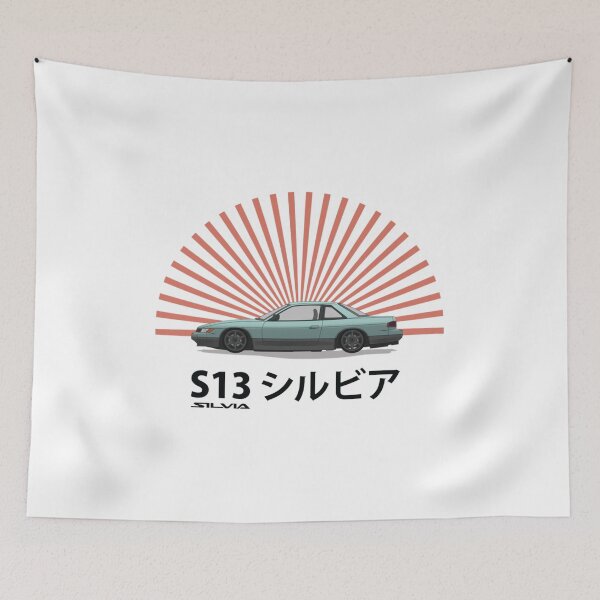 Item preview, Nissan Silvia S13  Rising Sun designed and sold by ConnieAndJoan.