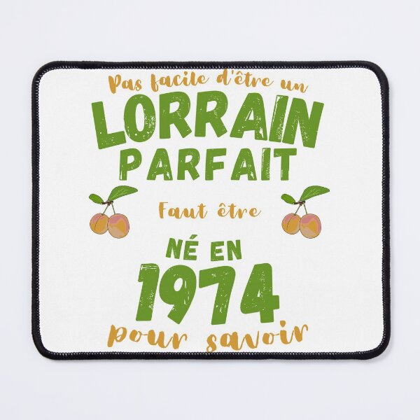 Item preview, Mens Lorrain Humor Birthday 1974 Gift designed and sold by RomualdGR.