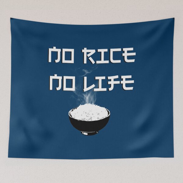Item preview, No Rice No Life designed and sold by ConnieAndJoan.