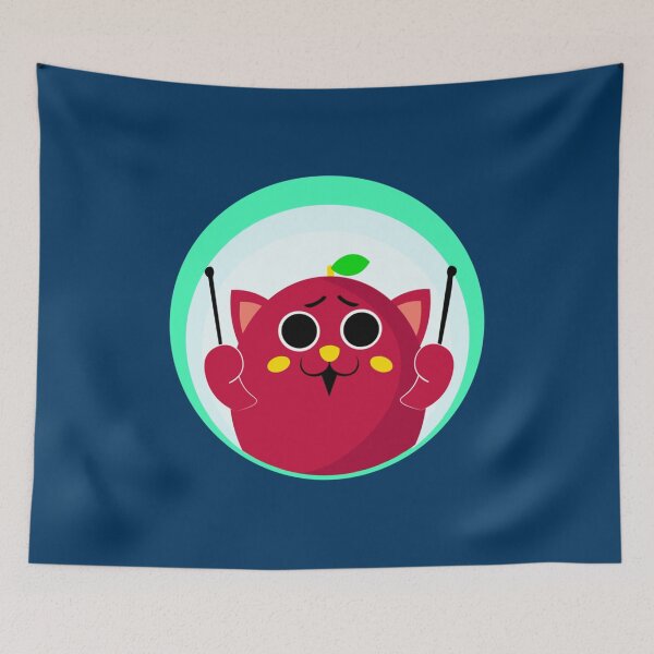 Item preview, Nyango Star Mascot Drummer designed and sold by ConnieAndJoan.