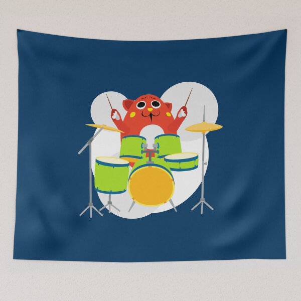 Item preview, Nyango Star Mascot Drummer designed and sold by ConnieAndJoan.