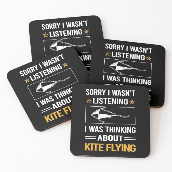 Item preview, Funny Listening Kite Flying designed and sold by RandalDavis.