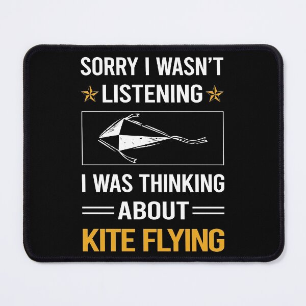 Item preview, Funny Listening Kite Flying designed and sold by RandalDavis.