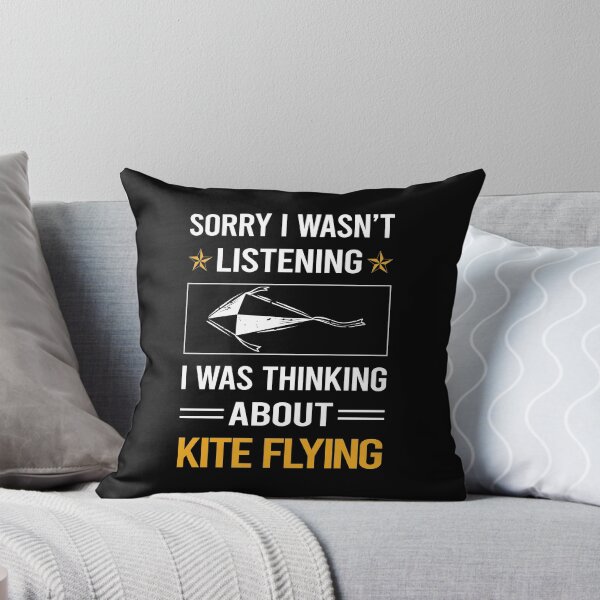 Item preview, Funny Listening Kite Flying designed and sold by RandalDavis.