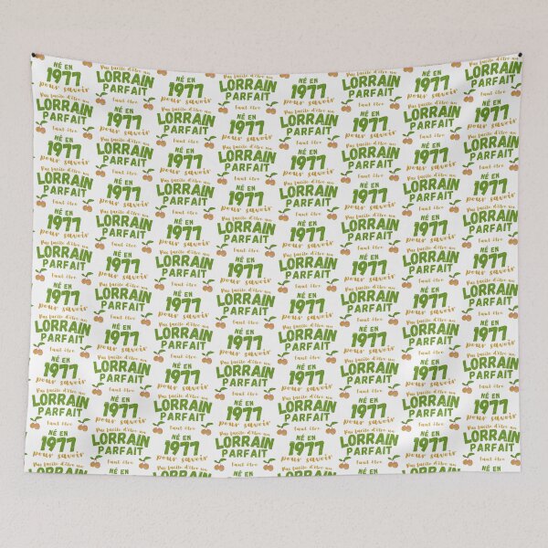 Item preview, Gift for men from Lorraine humor birthday 1977 designed and sold by RomualdGR.