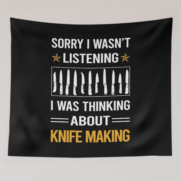 Item preview, Funny Listening Knife Making Knives Maker Knifemaking Knifemaker designed and sold by RandalDavis.