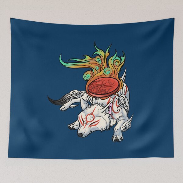 Item preview, Okami  Amaterasu Rests designed and sold by ConnieAndJoan.