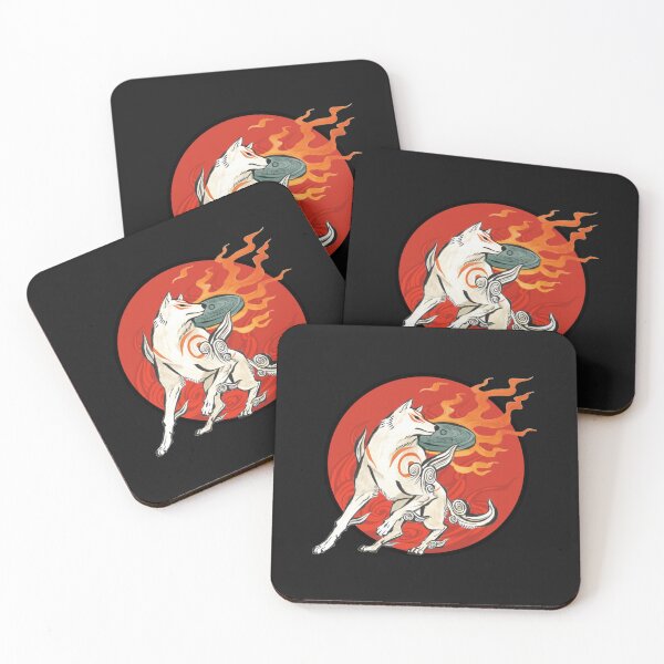 Item preview, Okami Amaterasu Sun designed and sold by ConnieAndJoan.