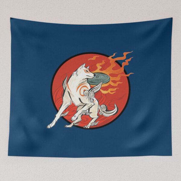 Item preview, Okami Amaterasu Sun designed and sold by ConnieAndJoan.