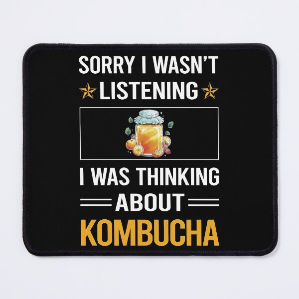 Item preview, Funny Listening Kombucha Booch designed and sold by RandalDavis.