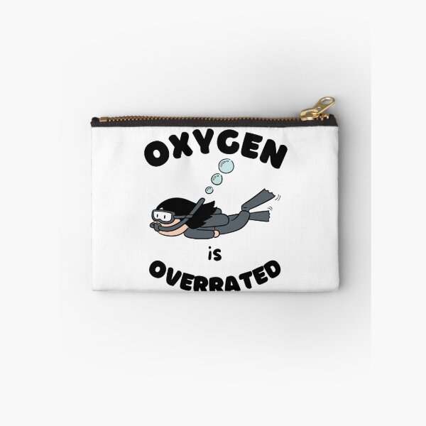 Item preview, Oxygen is Overrated Funny Quote Swimming Swim Life Team Gift designed and sold by Diferenty Shop  ⭐⭐⭐⭐⭐.