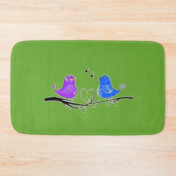 Item preview, Birds singing on the branch of a tree designed and sold by AliensRich.