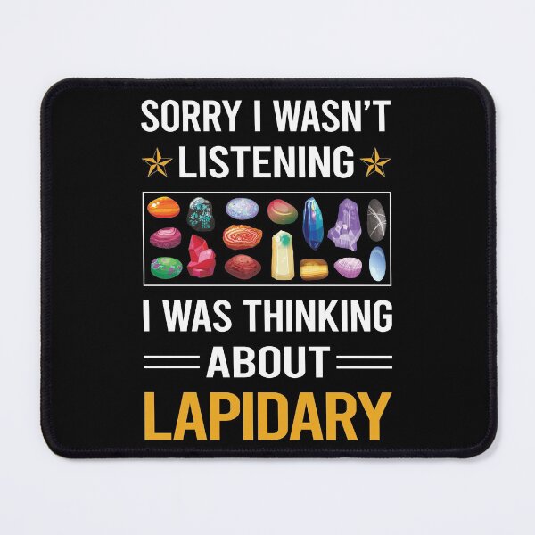 Item preview, Funny Listening Lapidary Lapidarist designed and sold by RandalDavis.