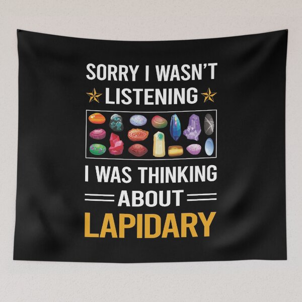 Item preview, Funny Listening Lapidary Lapidarist designed and sold by RandalDavis.