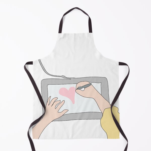 Item preview, Hands working on Graphic Tablet - Hand drawing a Heart on a Graphic Tablet designed and sold by Mrs-PenLine.