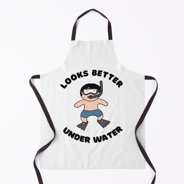 Item preview, Looks Better Under Water Funny Quote Swimming Swim Life Team Gift designed and sold by Diferenty Shop ⭐⭐⭐⭐⭐.