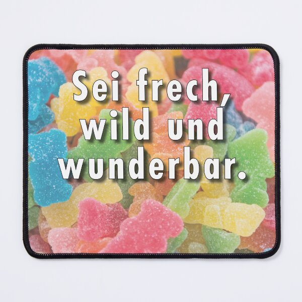 Item preview, Be naughty, wild and wonderful. designed and sold by Ingo Gerlach.