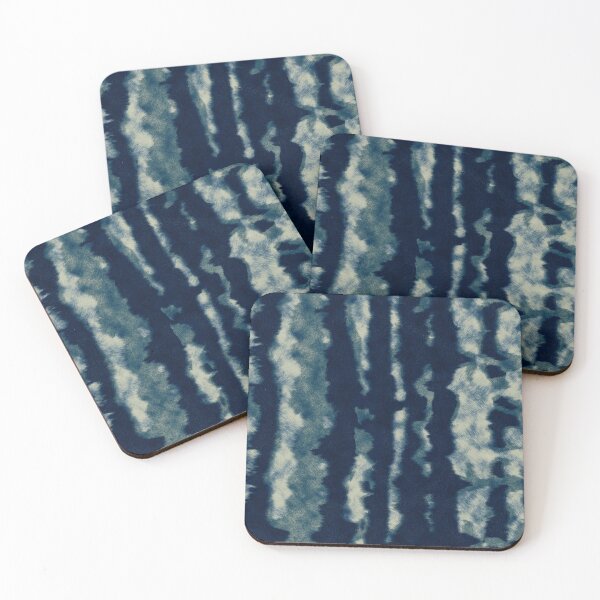 Item preview, Beautiful Indigo Tie Dye Print designed and sold by RSDigitalPrintDesign.