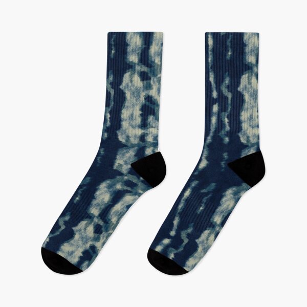Item preview, Beautiful Indigo Tie Dye Print designed and sold by RSDigitalPrintDesign.