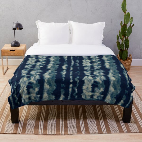 Item preview, Beautiful Indigo Tie Dye Print designed and sold by RSDigitalPrintDesign.