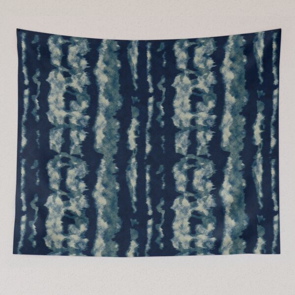 Item preview, Beautiful Indigo Tie Dye Print designed and sold by RSDigitalPrintDesign.