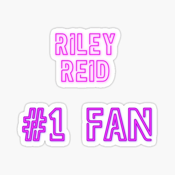 Riley Reid #1 fan Sticker