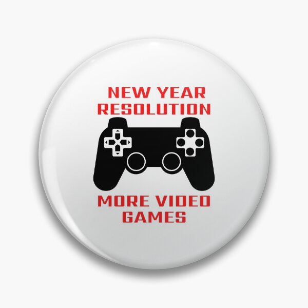 Item preview, My New year resolution is more video games designed and sold by Creative Life.