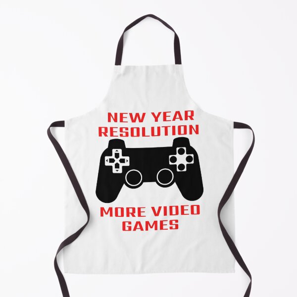 Item preview, My New year resolution is more video games designed and sold by Creative Life.