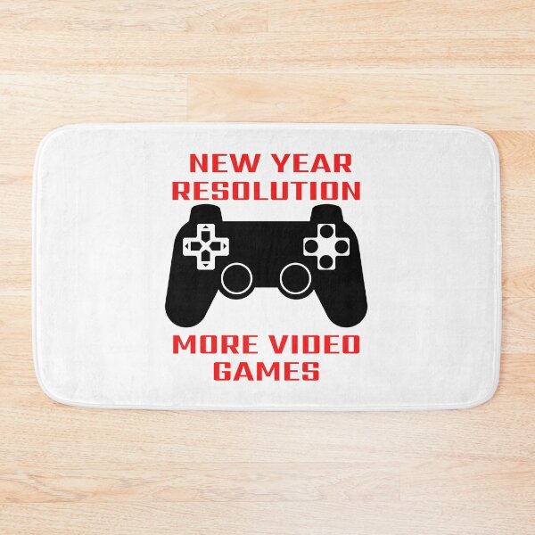 Item preview, My New year resolution is more video games designed and sold by Creative Life.