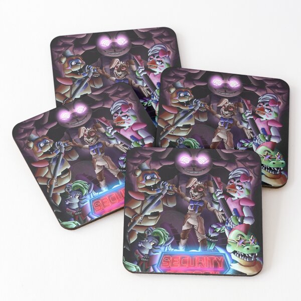 Item preview, Five nights at freddys security breach poster Sticker designed and sold by Michaelmull.