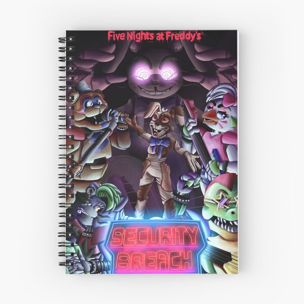 Item preview, Five nights at freddys security breach poster Sticker designed and sold by Michaelmull.