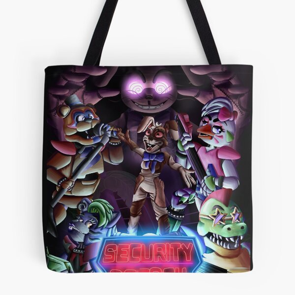 Item preview, Five nights at freddys security breach poster Sticker designed and sold by Michaelmull.