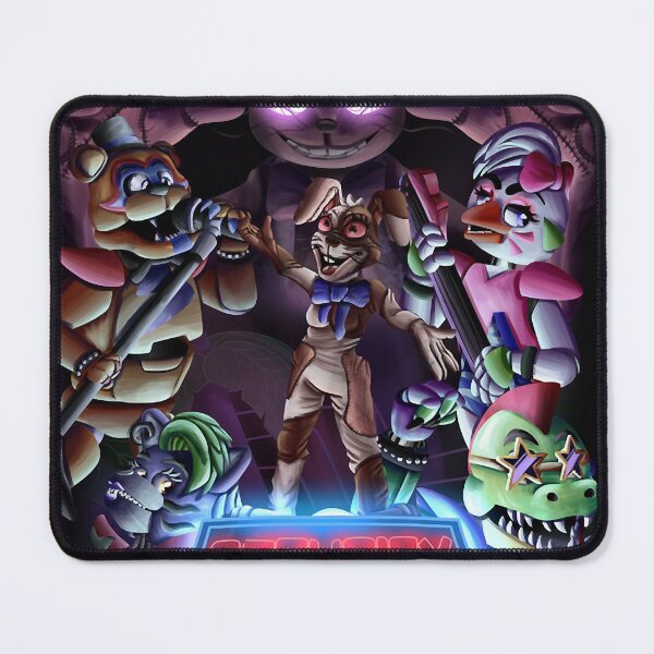 Item preview, Five nights at freddys security breach poster Sticker designed and sold by Michaelmull.
