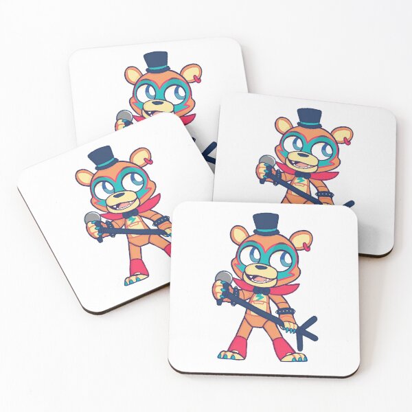 Item preview, FNAF Glamrock Freddy Chibi Sticker designed and sold by Michaelmull.