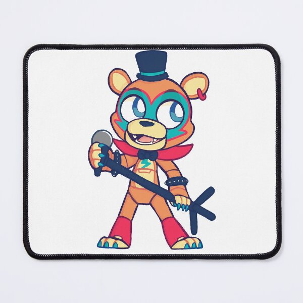 Item preview, FNAF Glamrock Freddy Chibi Sticker designed and sold by Michaelmull.