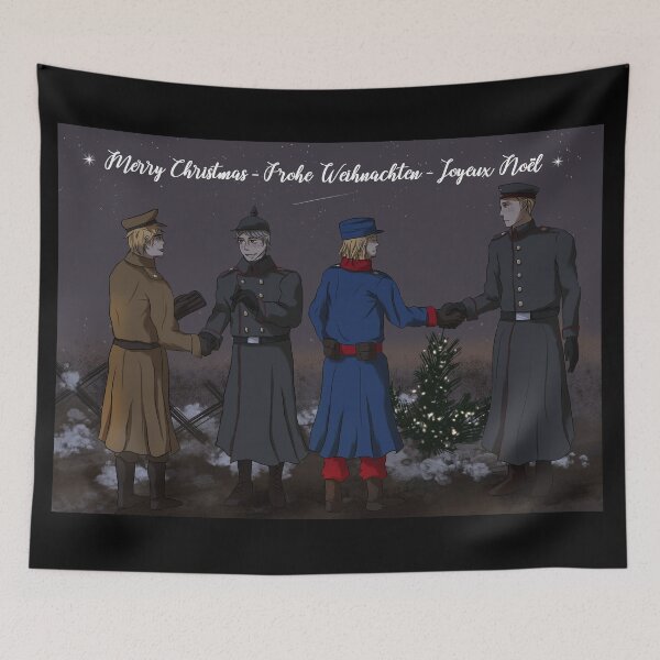 Item preview, Hetalia Christmas Truce designed and sold by silentrebel.