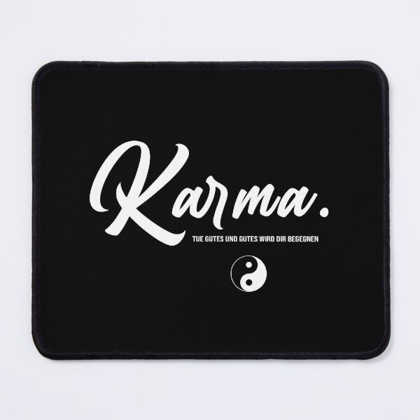 Item preview, Karma REGULT DAS schon.Tue Gutes und Gutes wird Dir Beegennen T-Shirt designed and sold by youssefattigui.