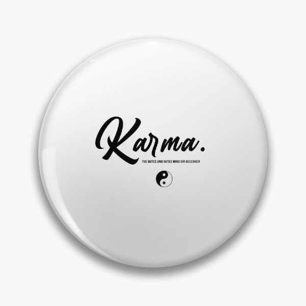 Item preview, Karma REGULT DAS schon.Tue Gutes und Gutes wird Dir Beegennen T-Shirt designed and sold by youssefattigui.
