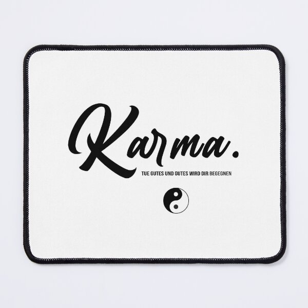 Item preview, Karma REGULT DAS schon.Tue Gutes und Gutes wird Dir Beegennen T-Shirt designed and sold by youssefattigui.
