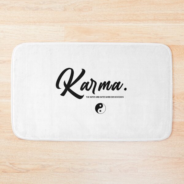 Item preview, Karma REGULT DAS schon.Tue Gutes und Gutes wird Dir Beegennen T-Shirt designed and sold by youssefattigui.