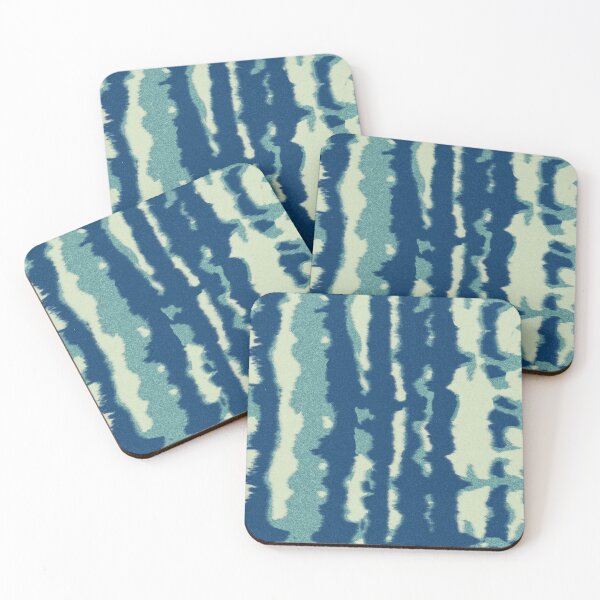 Item preview, Modern Indigo Tie Dye Print designed and sold by RSDigitalPrintDesign.
